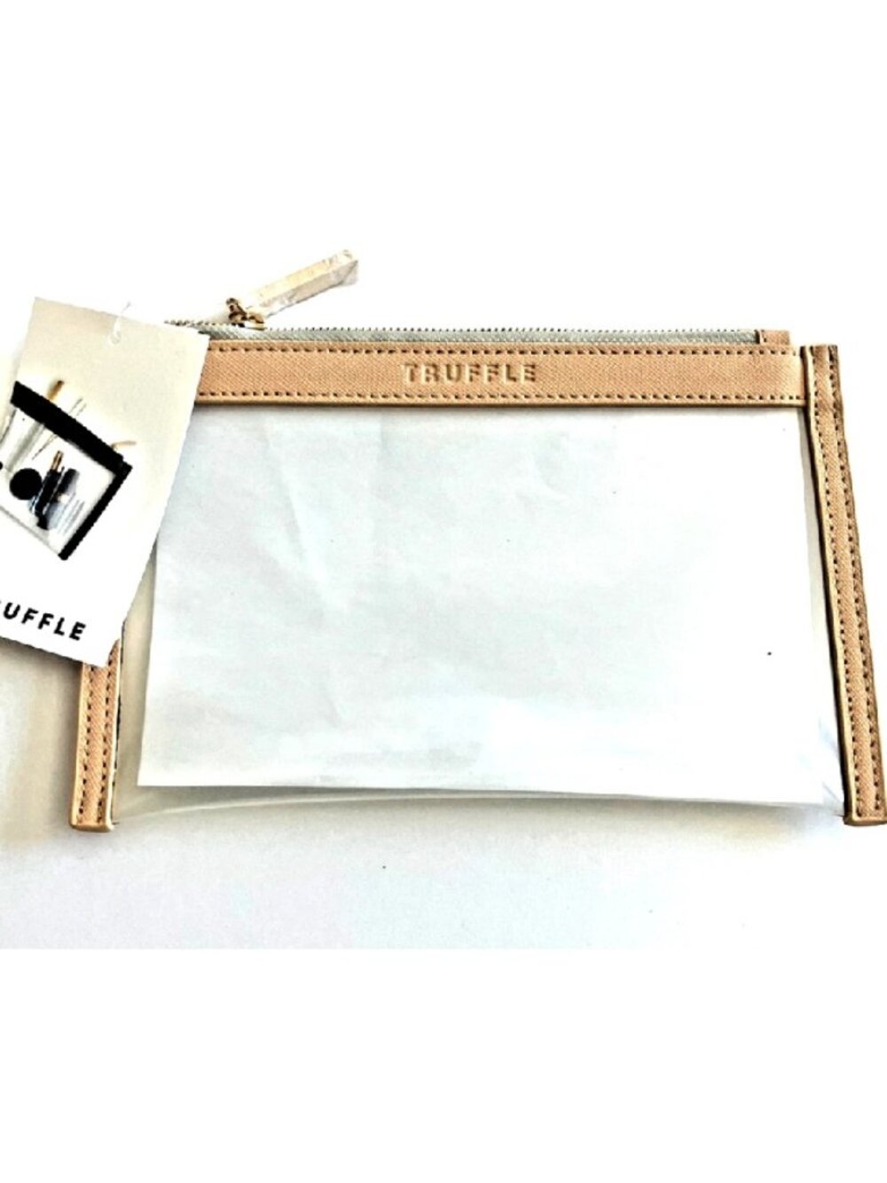 Truffle Clarity Clutch Mini in Dusty Blush - Rare/Discontinued - New in Package